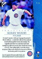 1999 Topps Gallery Exhibitions #E6 Kerry Wood back image