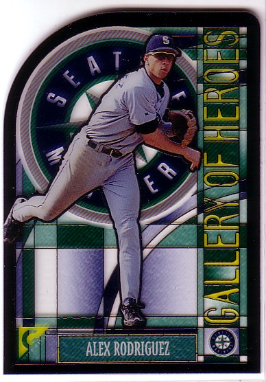 1999 Topps Gallery Gallery of Heroes #GH10 Alex Rodriguez