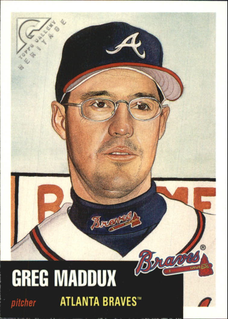 1999 Topps Gallery Heritage #TH18 Greg Maddux