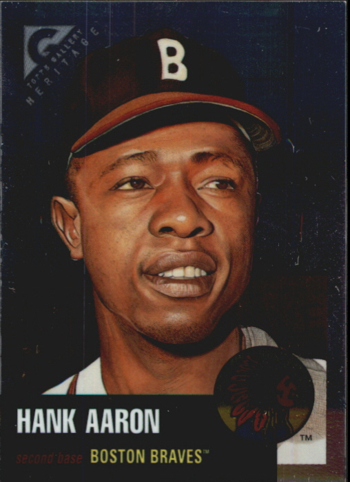 Hank Aaron Topps Baseball Cards Guide and Gallery