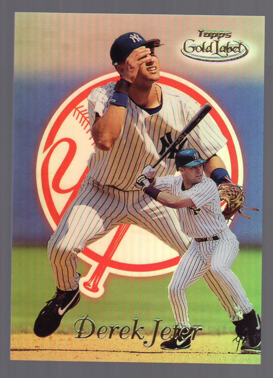 1999 TOPPS GOLD LABEL DEREK JETER #22 CLASS 1 GOLD LABEL YANKEES HOF PSA 9  MINT 62309787 - AA Mint Cards