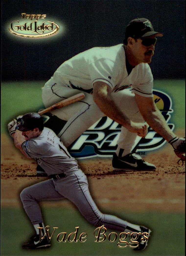 Wade Boggs cards (1989-2024) Red Sox Yankees Rays - You Choose