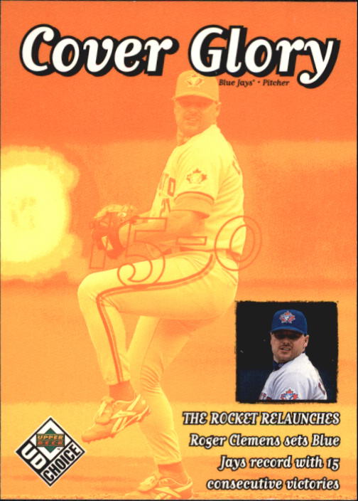 1999 UD Choice #41 Roger Clemens CG