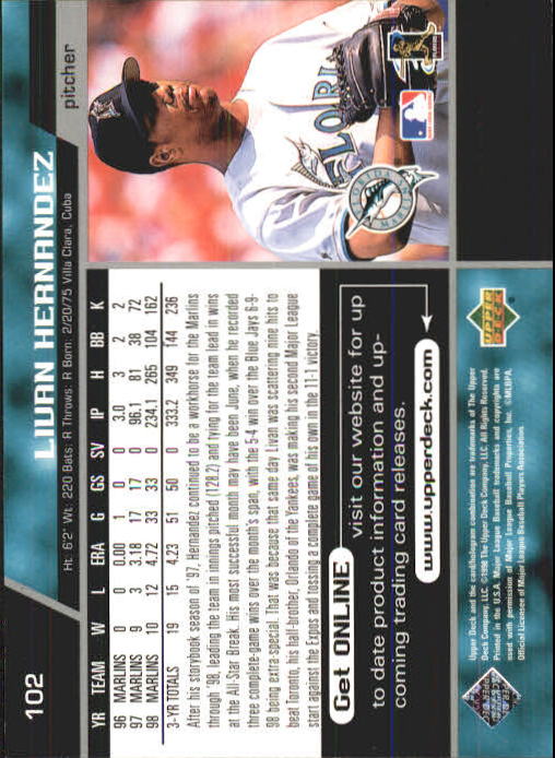 A1379- 1999 Upper Deck BB Card #s 1-250 +Rookies -You Pick- 15+ FREE US SHIP - Picture 203 of 499