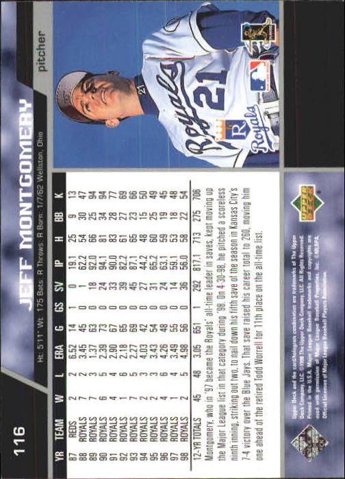 A1379- 1999 Upper Deck BB Card #s 1-250 +Rookies -You Pick- 15+ FREE US SHIP - Picture 231 of 499