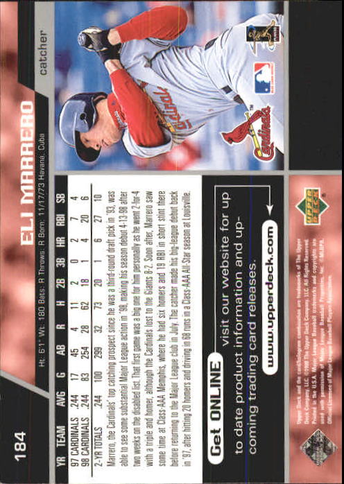 A1379- 1999 Upper Deck BB Card #s 1-250 +Rookies -You Pick- 15+ FREE US SHIP - Picture 367 of 499