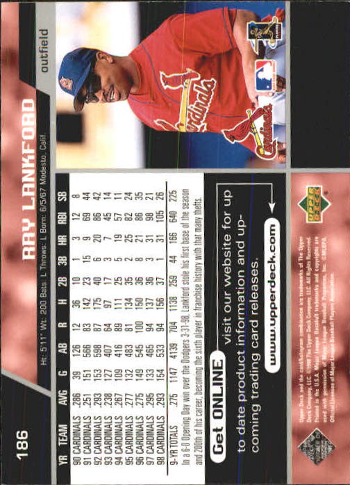 A1379- 1999 Upper Deck BB Card #s 1-250 +Rookies -You Pick- 15+ FREE US SHIP - Picture 371 of 499