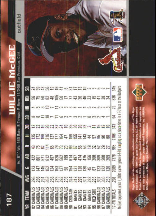 A1379- 1999 Upper Deck BB Card #s 1-250 +Rookies -You Pick- 15+ FREE US SHIP - Picture 373 of 499