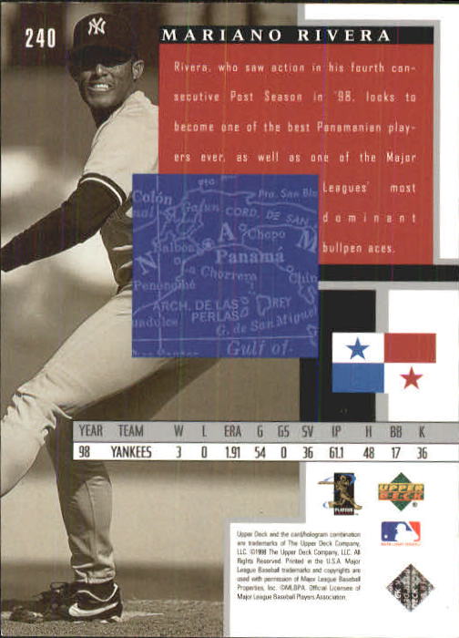 A1379- 1999 Upper Deck BB Card #s 1-250 +Rookies -You Pick- 15+ FREE US SHIP - Picture 479 of 499