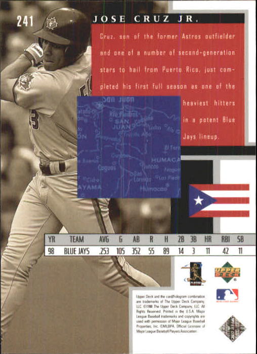 A1379- 1999 Upper Deck BB Card #s 1-250 +Rookies -You Pick- 15+ FREE US SHIP - Picture 481 of 499