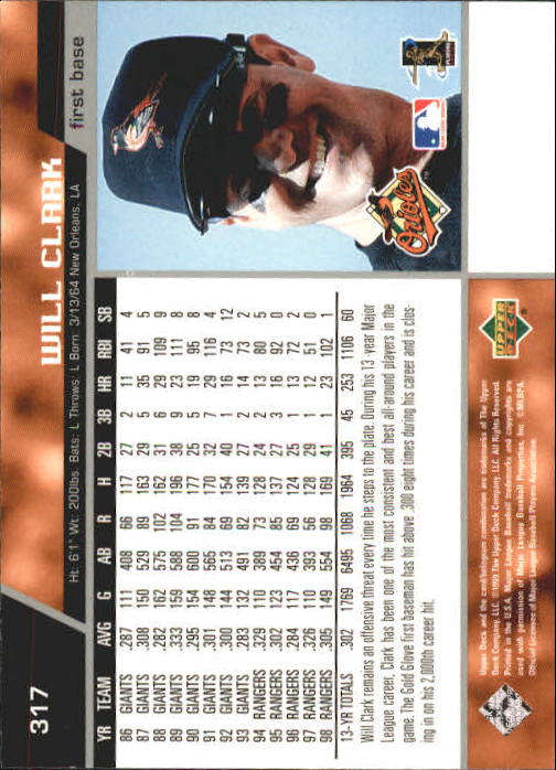 A1379- 1999 Upper Deck BB Cards 251-500 +Rookies -You Pick- 15+ FREE US SHIP