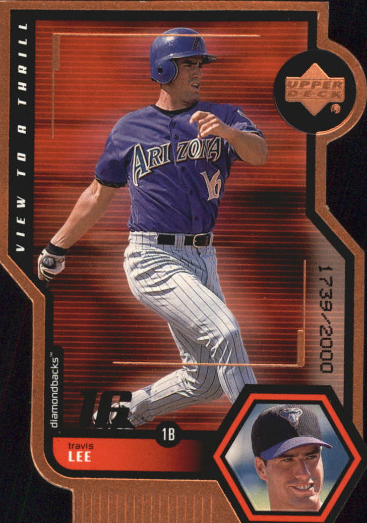 1999 Upper Deck View to a Thrill Double #V3 Travis Lee