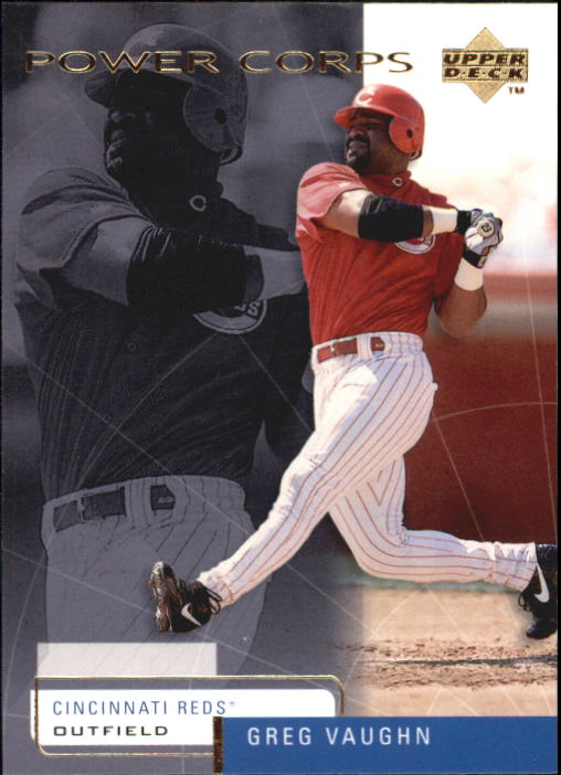 1999 STADIUM CLUB GREG VAUGHN CINCINNATI REDS #311