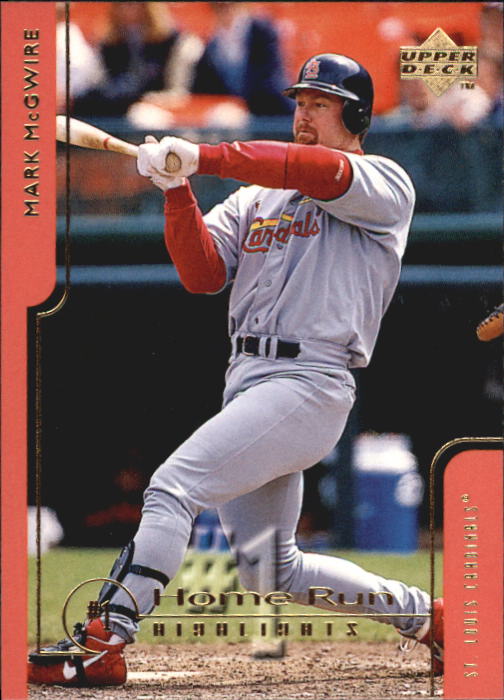 1999 Upper Deck Challengers for 70 #46 Mark McGwire HRH
