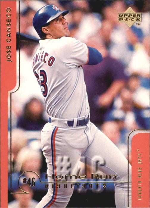 1999 Upper Deck Challengers for 70 #47 Jose Canseco HRH