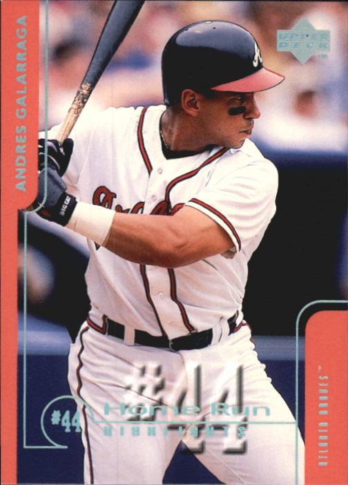 1999 Upper Deck Challengers for 70 Challengers Edition #53 Andres Galarraga HRH