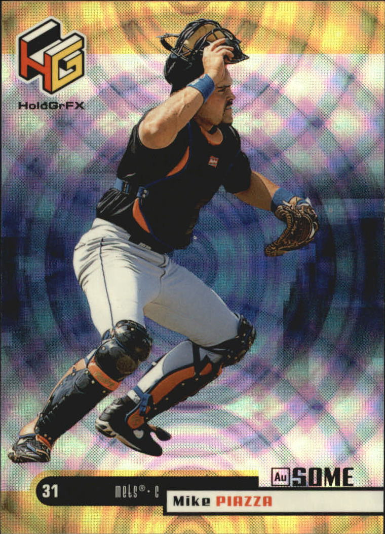 1999 Upper Deck HoloGrFX AuSOME #36 Mike Piazza