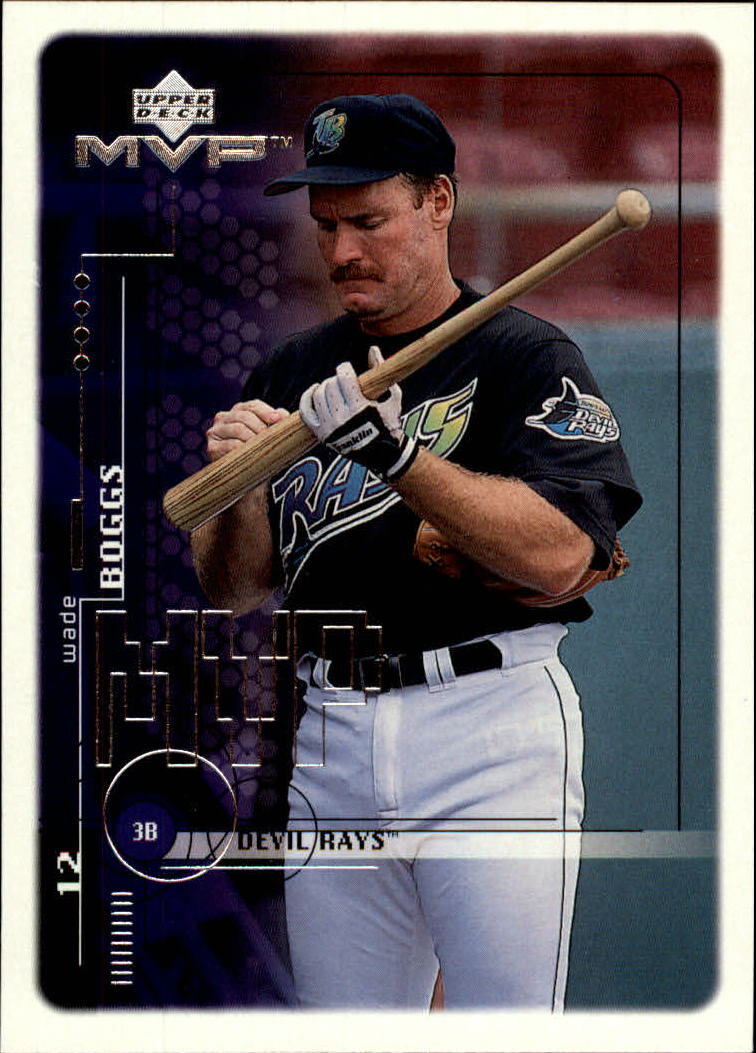 Wade Boggs cards (1989-2024) Red Sox Yankees Rays - You Choose