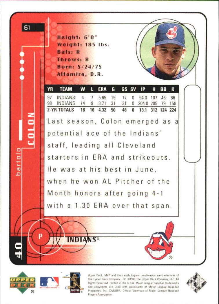 1999 Upper Deck MVP Silver Script Baseball Card Pick | eBay