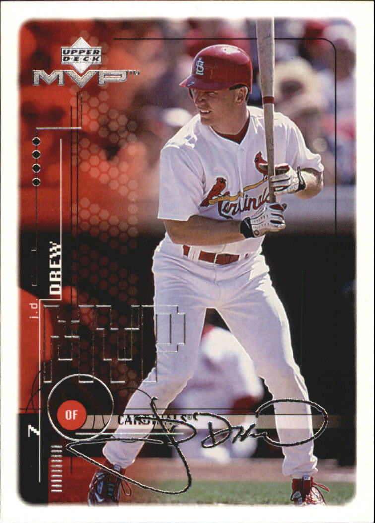 1999 Upper Deck MVP Silver Script #170 J.D. Drew