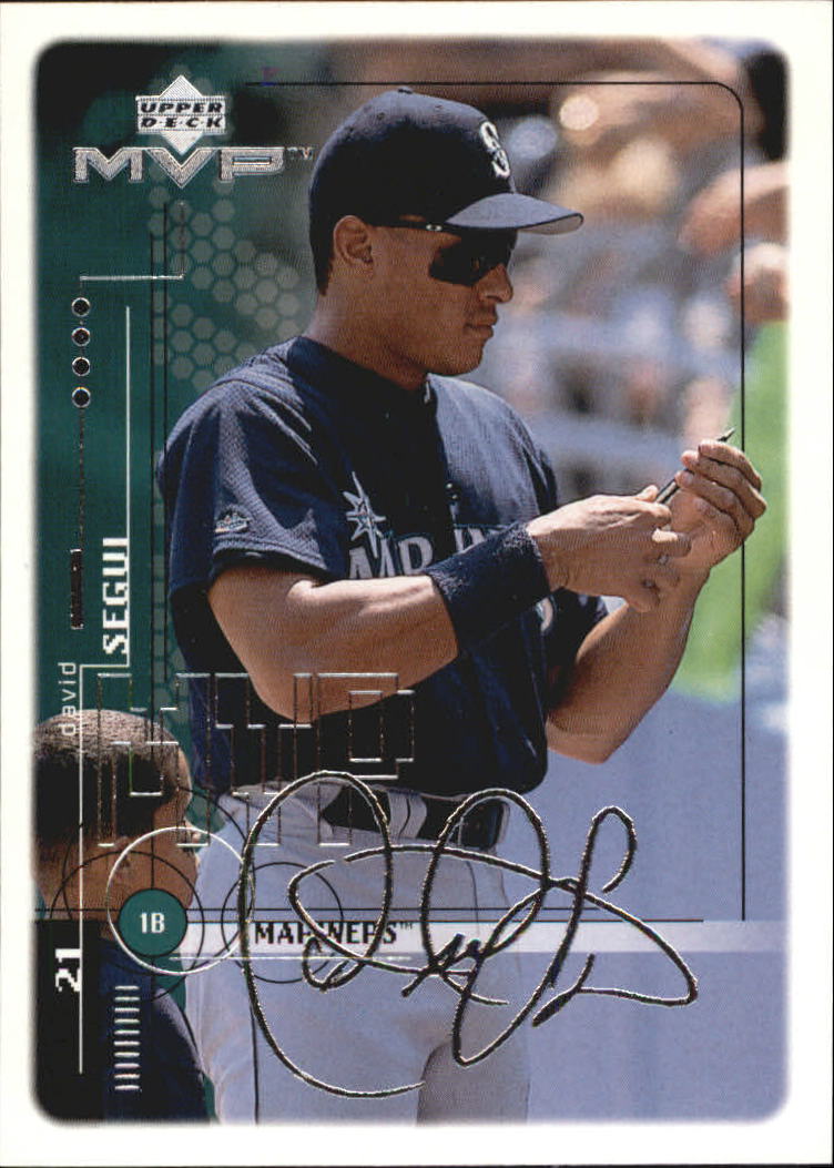 1999 Upper Deck MVP Silver Script #195 David Segui