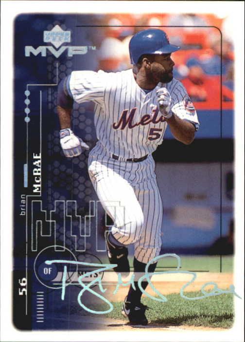 1999 Upper Deck MVP Super Script #138 Brian McRae