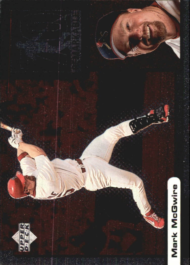 1999 Upper Deck Ovation ReMarkable Moments #M4 Mark McGwire/HR 13