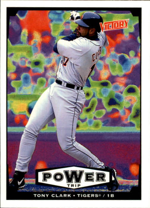 Tony Clark Baseball Trading Cards