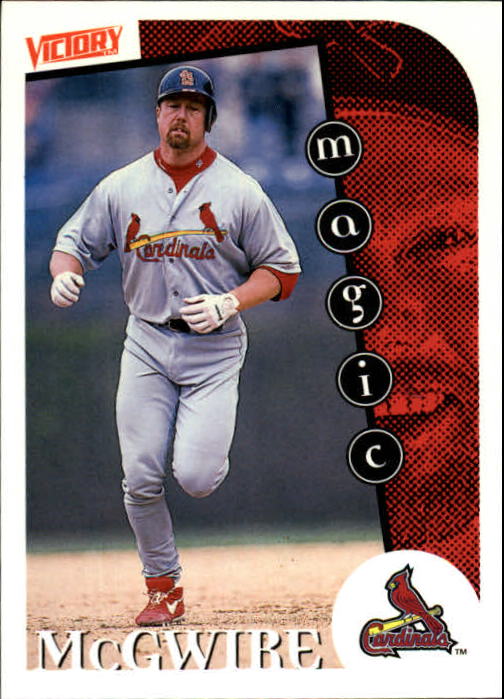 1999 Upper Deck Victory #422 Mark McGwire MM - NM-MT