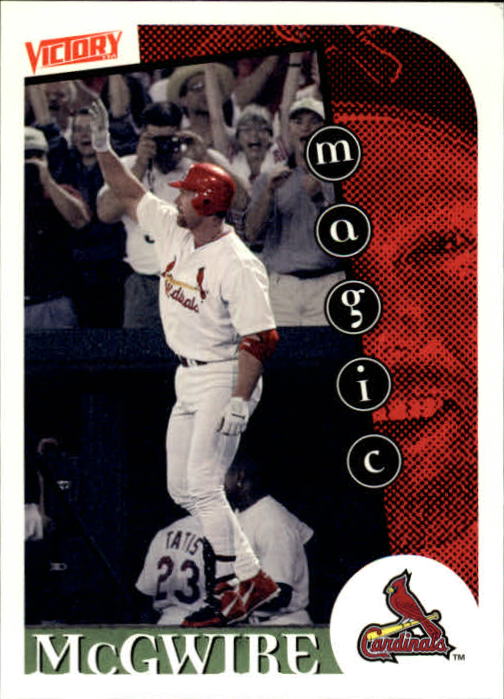 Victory Mark McGwire Baseball Trading Cards