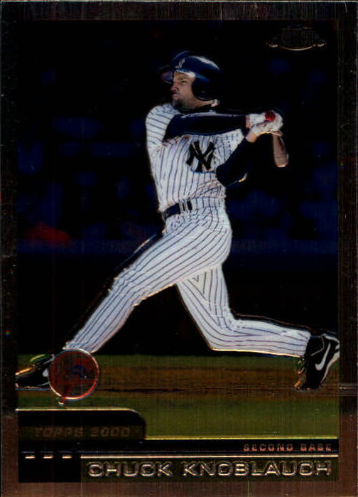  2000 Topps #345 Chuck Knoblauch NM-MT New York Yankees