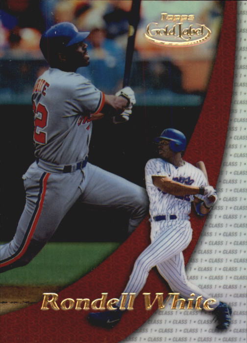 2000 Topps Gold Label Class 1 #4 Rondell White