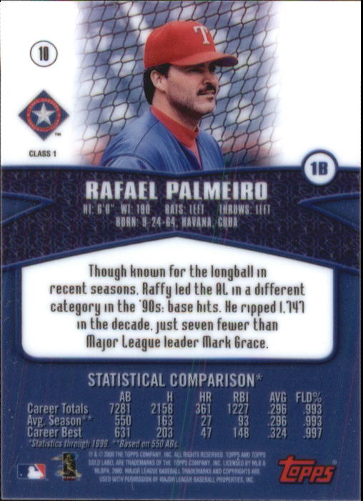 A6677- 2000 Topps Gold Label BB #s 1-100 +Inserts -You Pick- 15+ FREE US SHIP - Picture 17 of 425
