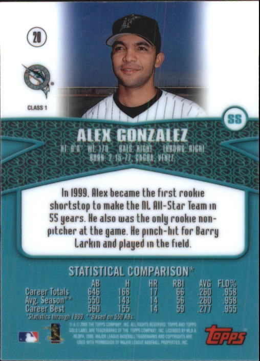 A6677- 2000 Topps Gold Label BB #s 1-100 +Inserts -You Pick- 15+ FREE US SHIP - Picture 31 of 425
