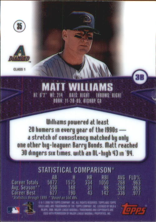 A6677- 2000 Topps Gold Label BB #s 1-100 +Inserts -You Pick- 15+ FREE US SHIP - Picture 43 of 425