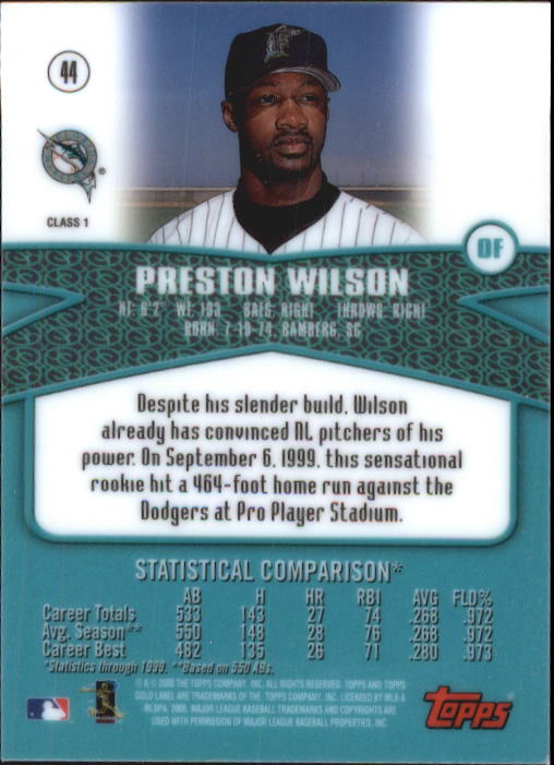 A6677- 2000 Topps Gold Label BB #s 1-100 +Inserts -You Pick- 15+ FREE US SHIP - Picture 53 of 425