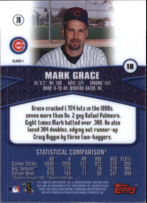 A6677- 2000 Topps Gold Label BB #s 1-100 +Inserts -You Pick- 15+ FREE US SHIP - Picture 107 of 425