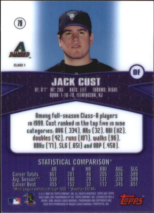 A6677- 2000 Topps Gold Label BB #s 1-100 +Inserts -You Pick- 15+ FREE US SHIP - Picture 113 of 425