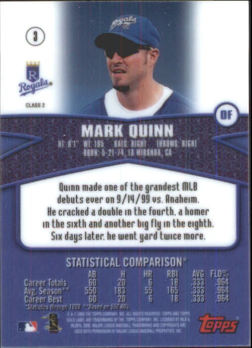 A6677- 2000 Topps Gold Label BB #s 1-100 +Inserts -You Pick- 15+ FREE US SHIP - Picture 141 of 425