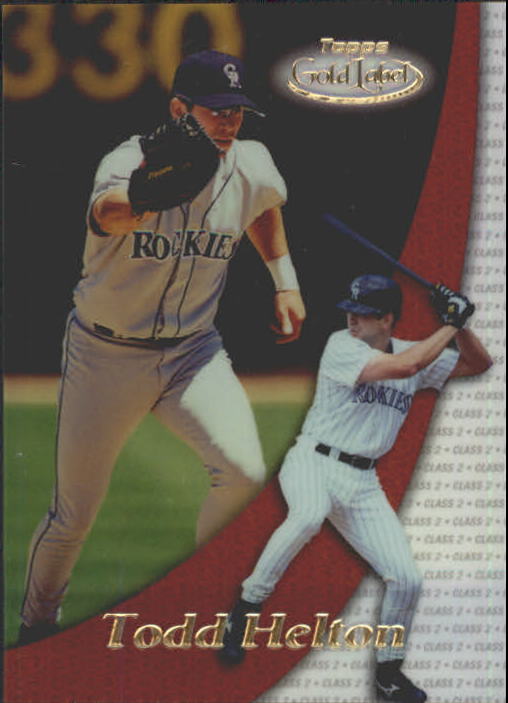 2000 Topps Gold Label Class 2 #24 Todd Helton