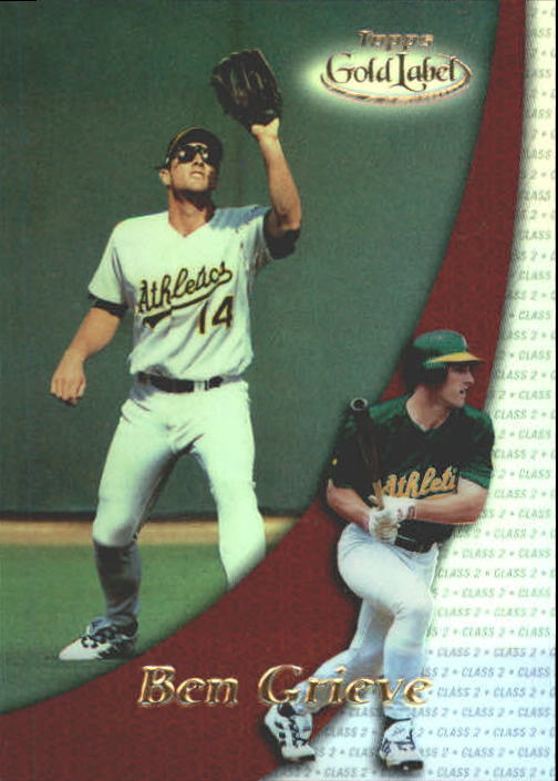 A6677- 2000 Topps Gold Label BB #s 1-100 +Inserts -You Pick- 15+ FREE US SHIP - Picture 170 of 425
