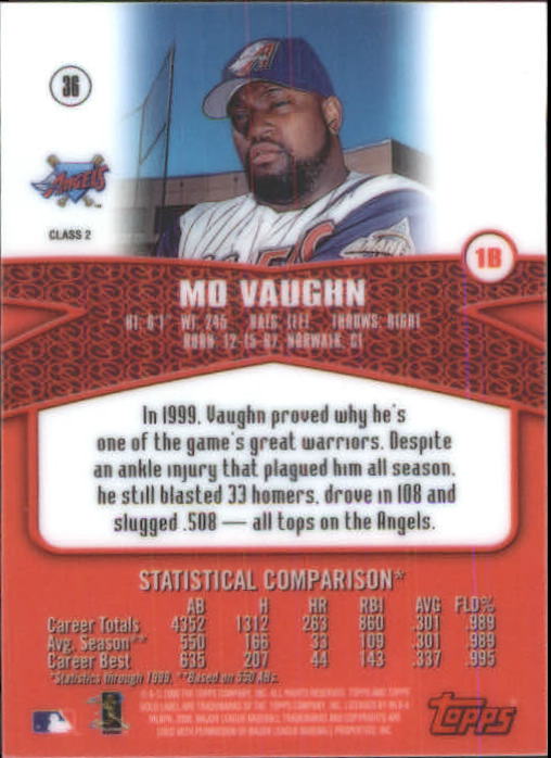 A6677- 2000 Topps Gold Label BB #s 1-100 +Inserts -You Pick- 15+ FREE US SHIP - Picture 183 of 425
