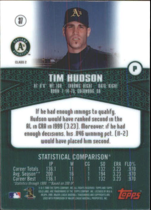 A6677- 2000 Topps Gold Label BB #s 1-100 +Inserts -You Pick- 15+ FREE US SHIP - Picture 185 of 425
