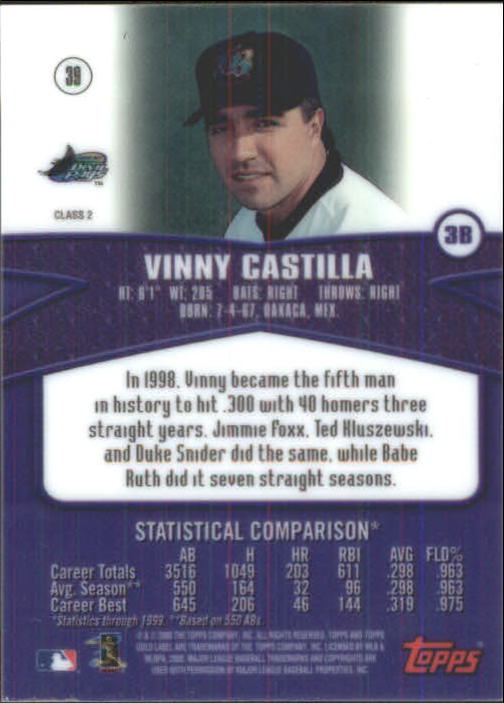 A6677- 2000 Topps Gold Label BB #s 1-100 +Inserts -You Pick- 15+ FREE US SHIP - Picture 189 of 425
