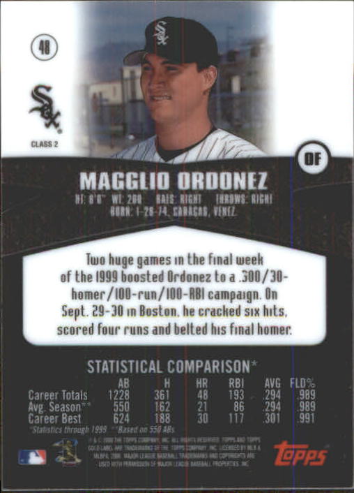 A6677- 2000 Topps Gold Label BB #s 1-100 +Inserts -You Pick- 15+ FREE US SHIP - Picture 203 of 425