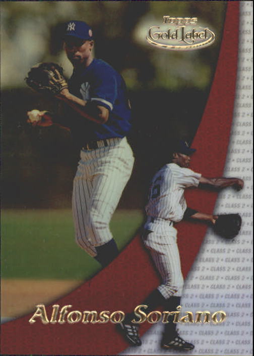 2000 Topps Gold Label Class 2 #49 Alfonso Soriano