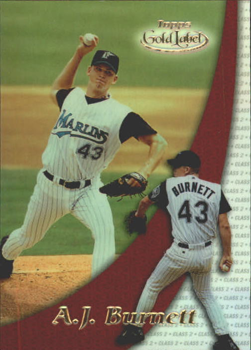 2002 Topps A.J. Burnett /2002 Florida Marlins #546