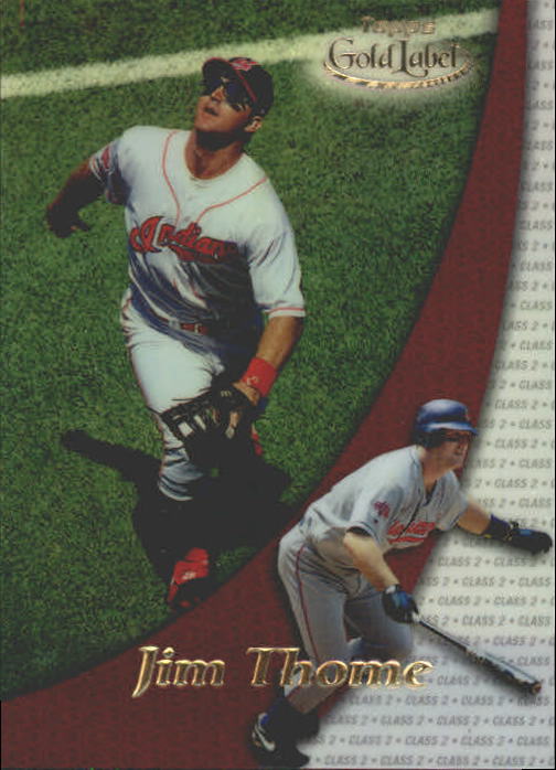 2000 Topps Gold Label Class 2 #64 Jim Thome