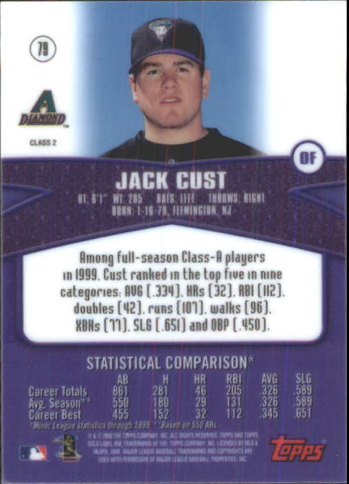 A6677- 2000 Topps Gold Label BB #s 1-100 +Inserts -You Pick- 15+ FREE US SHIP - Picture 261 of 425