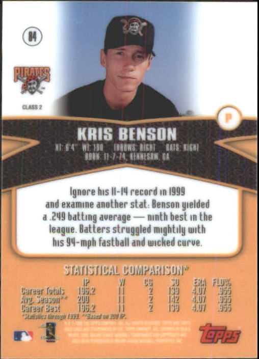 A6677- 2000 Topps Gold Label BB #s 1-100 +Inserts -You Pick- 15+ FREE US SHIP - Picture 269 of 425